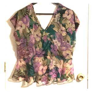 Floral blouse
